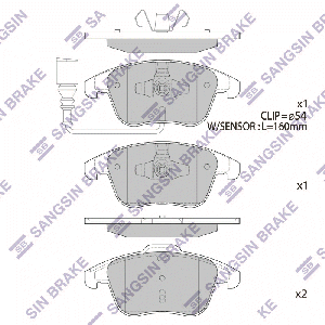 SANGSIN BRAKE SP2264