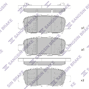 SANGSIN BRAKE SP1250