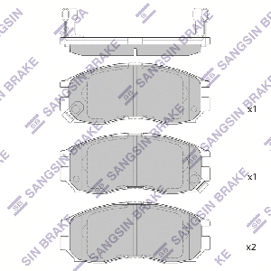 SANGSIN BRAKE SP1134