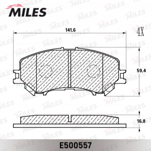 MILES E500557