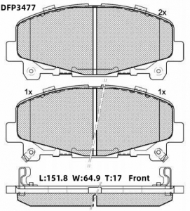 DOUBLE FORCE DFP3477