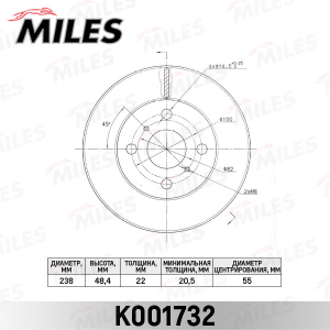 MILES K001732