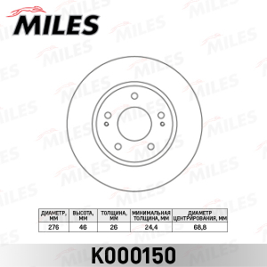 MILES K000150