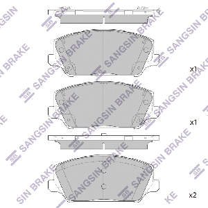 SANGSIN BRAKE SP1986