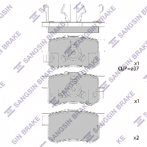 SANGSIN BRAKE SP2116