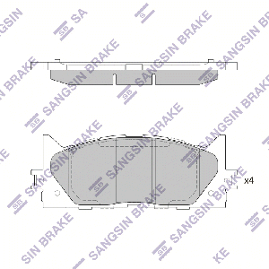 SANGSIN BRAKE SP2080
