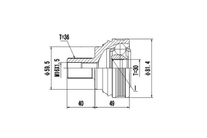 DYNAMATRIX DCV853001