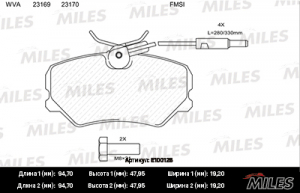 MILES E100128