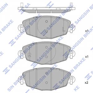 SANGSIN BRAKE SP2272