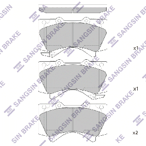 SANGSIN BRAKE SP1381