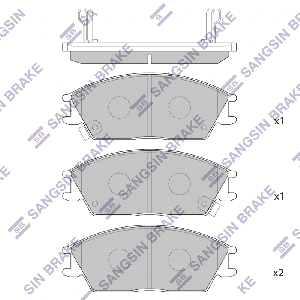 SANGSIN BRAKE SP1047