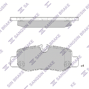 SANGSIN BRAKE SP4130