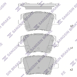 SANGSIN BRAKE SP1914