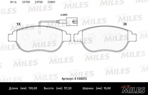 MILES E100072