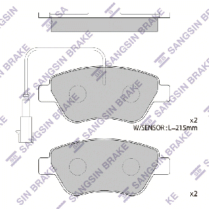 SANGSIN BRAKE SP1201B