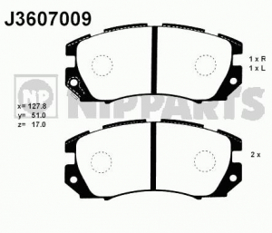 NIPPARTS J3607009