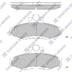 SANGSIN BRAKE SP1114