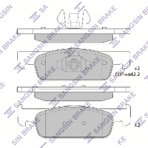 SANGSIN BRAKE SP1787