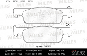 MILES E100350
