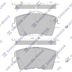 SANGSIN BRAKE SP4357