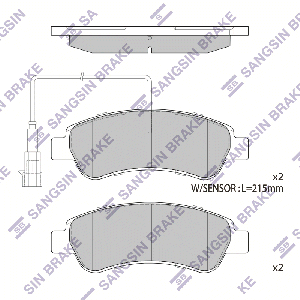 SANGSIN BRAKE SP1727A