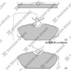 SANGSIN BRAKE SP1483
