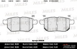 MILES E110136