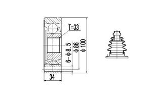 DYNAMATRIX DCV603011