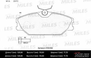 MILES E100492