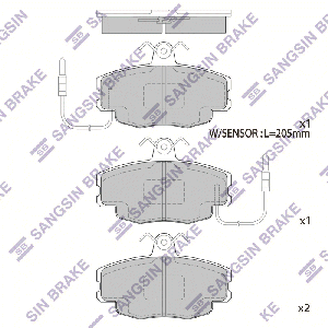 SANGSIN BRAKE SP1668