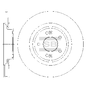 SANGSIN BRAKE SD1091