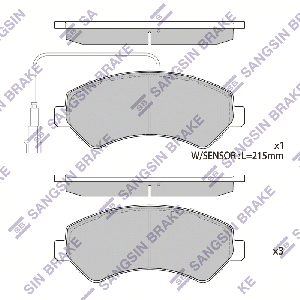 SANGSIN BRAKE SP1716A