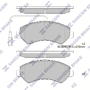 SANGSIN BRAKE SP1716