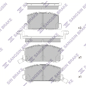 SANGSIN BRAKE SP1437