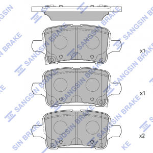 SANGSIN BRAKE SP4536