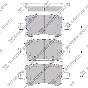 SANGSIN BRAKE SP1929