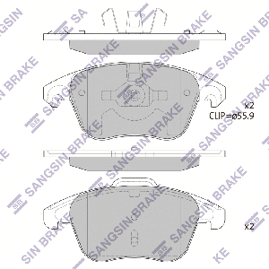 SANGSIN BRAKE SP1830A