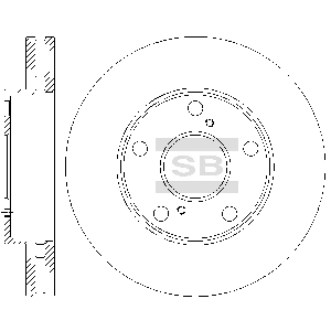 SANGSIN BRAKE SD4031