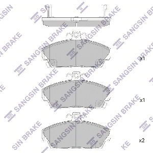 SANGSIN BRAKE SP1571
