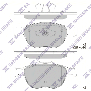 SANGSIN BRAKE SP1623