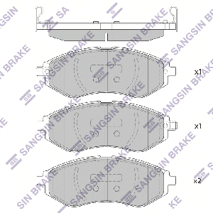 SANGSIN BRAKE SP4207