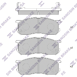 SANGSIN BRAKE SP1663