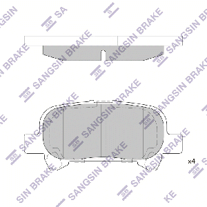 SANGSIN BRAKE SP1364