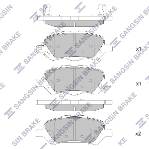 SANGSIN BRAKE SP1459