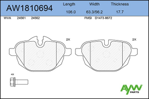 AYWIPARTS AW1810694