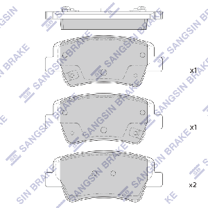 SANGSIN BRAKE SP4463