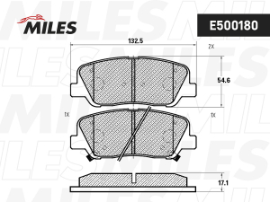 MILES E500180