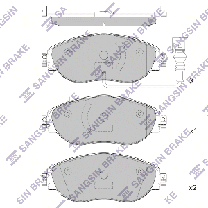 SANGSIN BRAKE SP1698