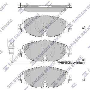 SANGSIN BRAKE SP1678