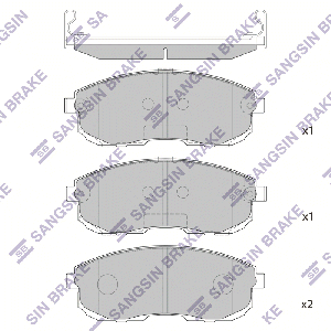 SANGSIN BRAKE SP1183